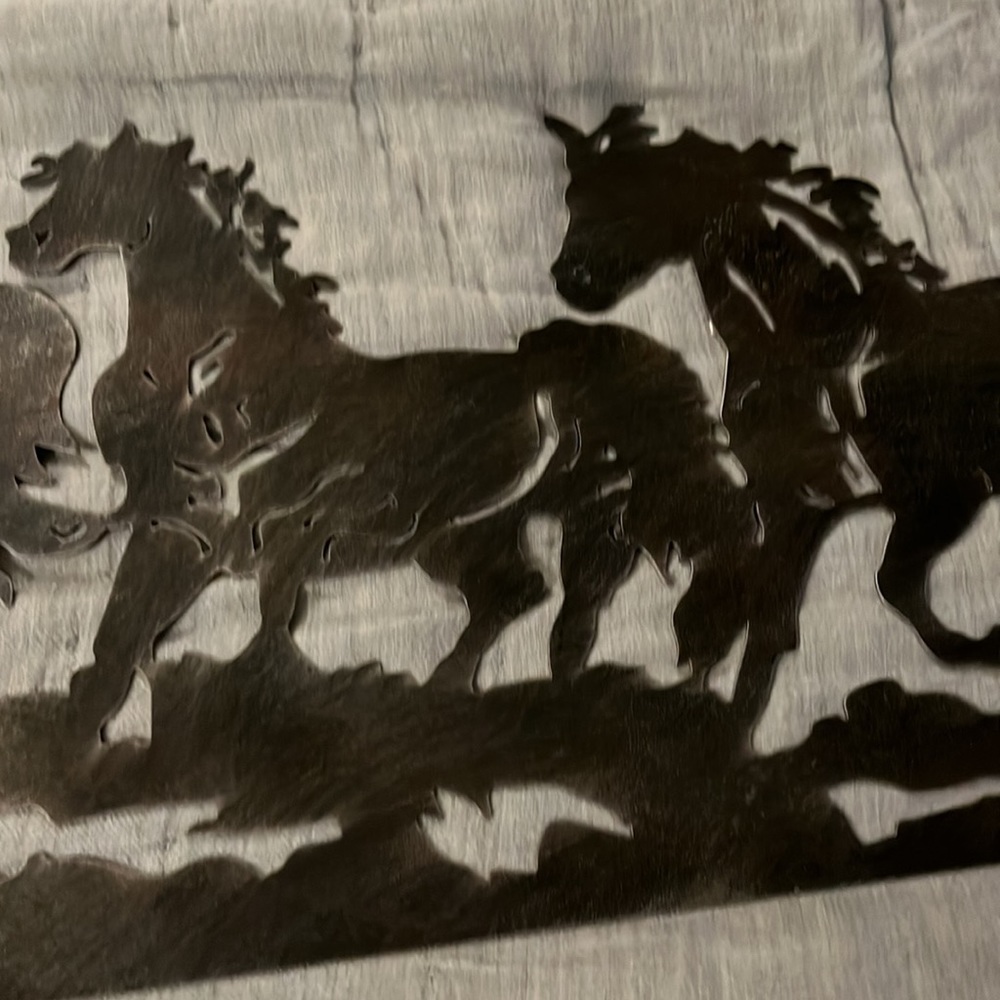 Metal Cut-out Horses - Picture 6 of 10